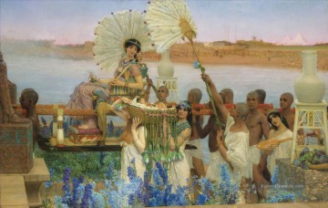  1904 - Die Auffindung des Moses 1904 Romantischen Sir Lawrence Alma Tadema